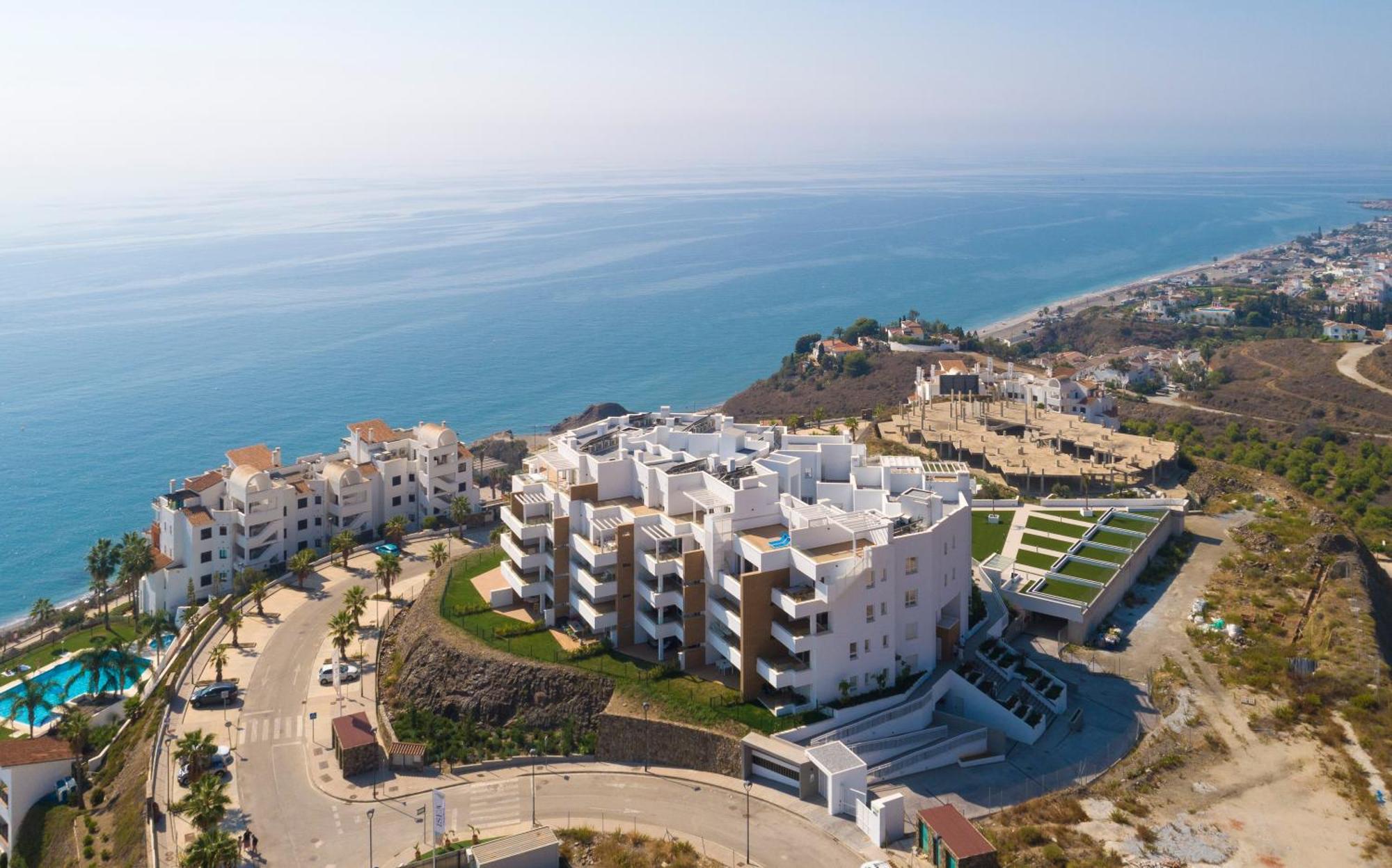 Apartamento De Lujo Vista Mar En Torrox Costa Exterior foto